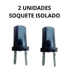 PAR DE SOQUETE PAINEL ISOLADO LAMPADA 69 SCANIA VOLVO MB CARROS EM GERAL MOTOS