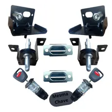 Kit Cilindro Par Suporte Superior E Inferior Trinco Capo Ford Cargo Novo