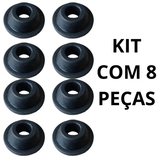 Kit 8 Coxim Traseiro Da Suspensão Da Cabine Scania Serie 4/5 Cod Original 1.481.245