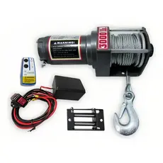 Guincho Elétrico 12v Quadriciclo Jipe Jeep Gaiola 3000lbs(1361kg)