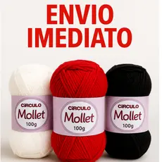 Lã Mollet 100g Linha Circulo - Tricô/Crochê