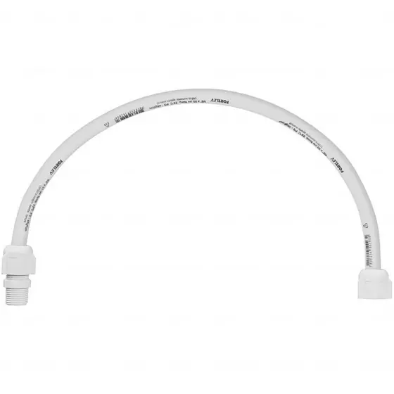 Kit com 20 Engates Flexível De Pvc 50cm Fortlev