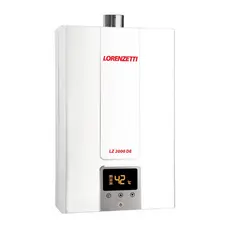Aquecedor à Gás LZ 2000 Digital Eletrônico Baixa Pressão GN Lorenzetti