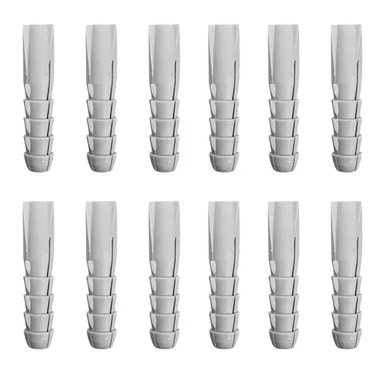 Bucha De Fixação Pacote 500 unid Bu-10 Trifixi