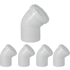 Pacote 10 unid Joelho PVC 45° Para Tubo Esgoto 100mm Fortlev