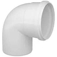 Joelho PVC 90° Para Tubo Esgoto 150mm Fortlev