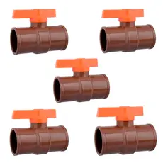 Kit Com 5 Registro Esfera Soldavel 25mm Unifortte
