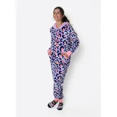 Macacão Manga Longa Soft Feminino Onça - Puket