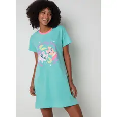 Camisola Manga Curta Algodão Feminina Pet Sereia - Puket