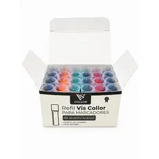 Recarga Cartucho Refil Para Pincel Marcador Canetão De Quadro Branco Pilot Board Master 24un