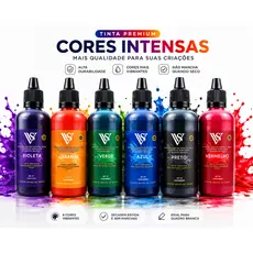 KIT 3 Tintas Premium Para Marcador de Quando Branco V Board Master Pilot 60 ML- NAO MANCHA QUADRO