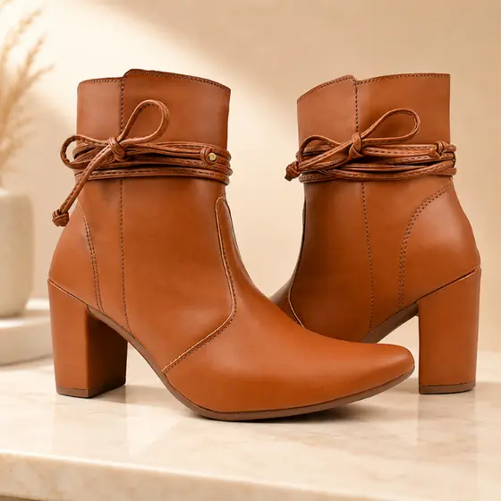 Bota Feminina Adulta Confortável Macia Leve Casual Dia Dia Lançamento Promoção