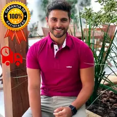 Camisa Gola Polo Masculina Algodão Fio 30.1 Moda Casual Premium Anatomica Não Desbota