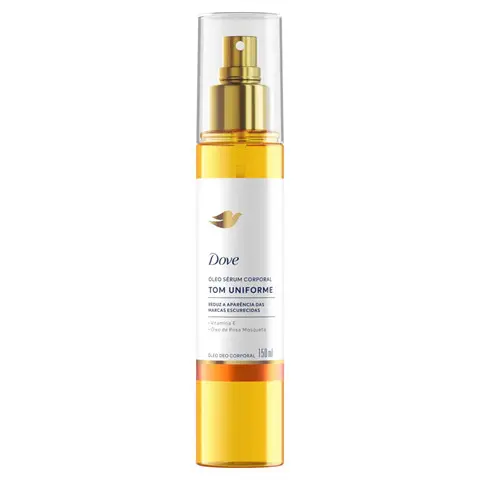 Óleo Sérum Corporal Dove Tom Uniforme Com 150ml