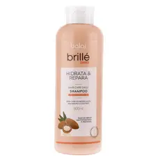 Kit Shampoo e Condicionador  Brillé Balai Hidrata e Repara Frasco 800ml
