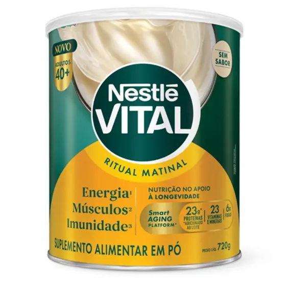 Nestlé Vital Ritual Matinal Lata Sem Sabor  720g