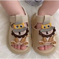 SAPATINHO DE MENINO SANDALIA LEAO DE BEBE