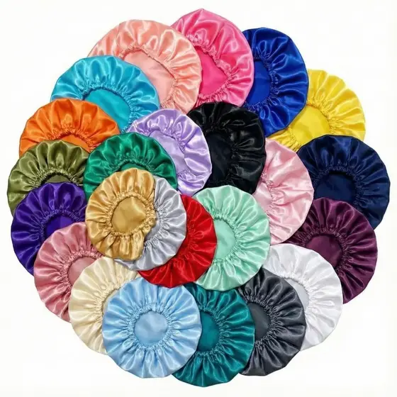 Touca Cetim Antifrizz Escolha as Cores
