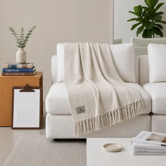 Manta para Sofá Luxo King Gigante Decorativa Premium Algodão Capa Protetora Grande confortavel