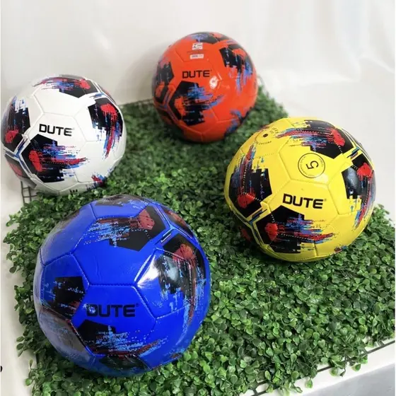 Bola de Futebol Oficial Campo Tam 5 Couro Sintético