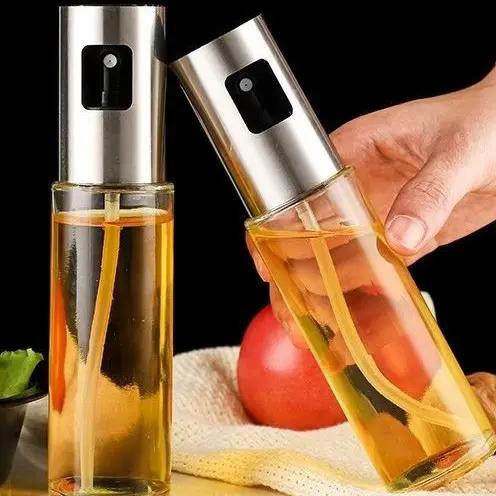 1 Spray Pulverizador Vidro Borrifador Azeite Vinagreessenciais De Cozinha Promoções