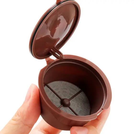 5 Cápsula Café Reutilizável Dolce Gusto Recarregável Refrescante Efectivo Promoção