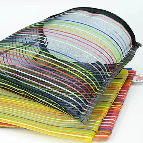 Estojo Multiuso Bolsinha Nylon Colorido Necessaire Promoção