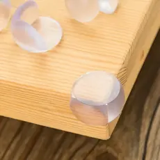 4 Peças Protetores De Quina Canto Silicone Redondo Protetor De Canto De Mesa Segurança Do Bebê