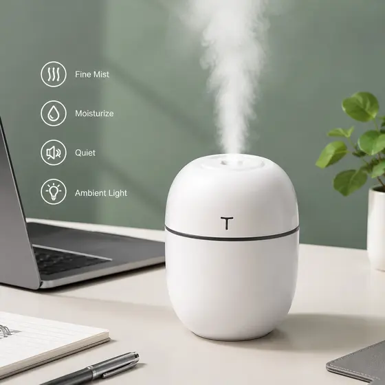Mini Umidificador De Grande Capacidade Para Casa Escritório Promoção