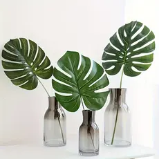 20/30/40 Pcs Folhas De Palma Artificial Tropical De Verao ParaCasamento Luau Selva Havaiana Festa De Aniversario EmCasa