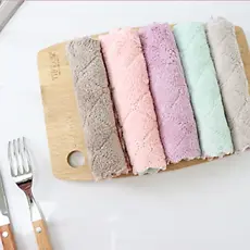 10  Pano De Limpeza Microfibra Para Forte Absorção De Água Toalha De Limpeza Doméstica