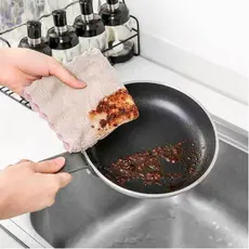 5 KIT Pano De Prato Forte Absorção De Água Microfibras Casa Pano De Limpeza Promoção