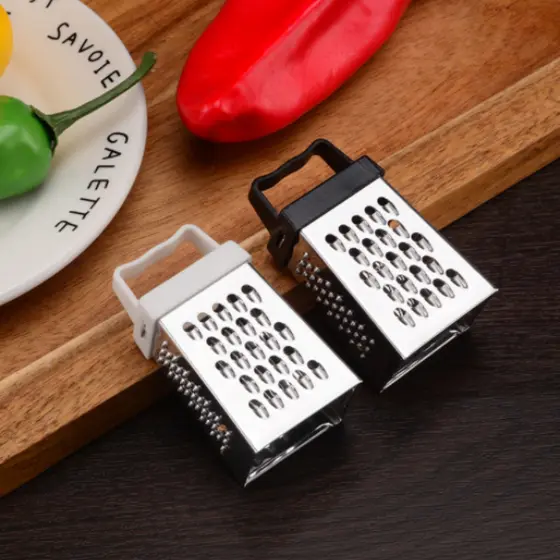 Mini Ralador De Aço Inox Com Ralador De Alho Processador Cozinha Promoção