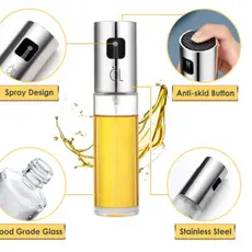 3 Spray Pulverizador Vidro Borrifador Azeite Vinagreessenciais De Cozinha Promoções