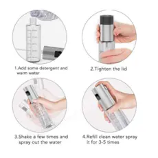 1 Spray Pulverizador Vidro  Borrifador Azeite Vinagreessenciais De Cozinha