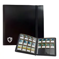 Álbum 4x3 Fichário para Cartas Pokémon Magic Yu-Gi-Oh Central - Preto