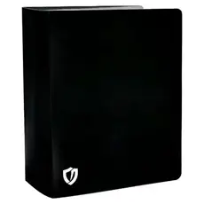 Fichário Central Album 1x1 Preto  Pocket P/ Cartas