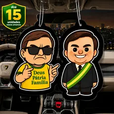 Kit 15 UNIDADES Cheirinho para Carro SORTIDOS – Aromatizante Automotivo Decorativo, Design Exclusivo