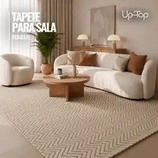 Tapete Egípcio para Sala Quarto Sala De Estar 100% Algodão