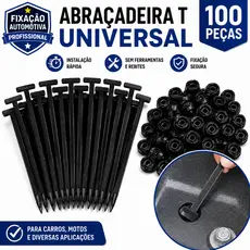 Kit 100, 50 e 20 un - Organizador De Cabos Fita Hellermann Abraçadeira Nylon Enforca Gato Lar