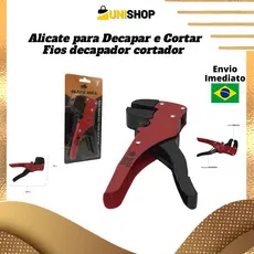 Alicate para Decapar e Cortar Fios decapador cortador