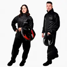 Capa de Chuva Conjunto para Motoqueiro material Flex Impermeável - Premium Pioneira
