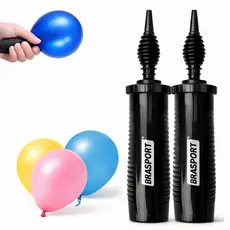 Bomba Ar Manual Portátil Festa Encher Bexiga Balões Inflador