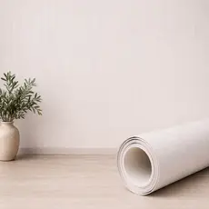 Papel de Parede Linho Rosé 45cm x 10m Autoadesivo Lavável Textura Linho Sala Quarto Decorativo