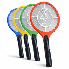 Raquete Mata Mosquito Elétrica Pernilongo Mosca - Recarregável Bivolt