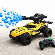 Carrinho Controle Remoto Lançador Bolinha Gel Brinquedo Infantil Recarregável Off Road