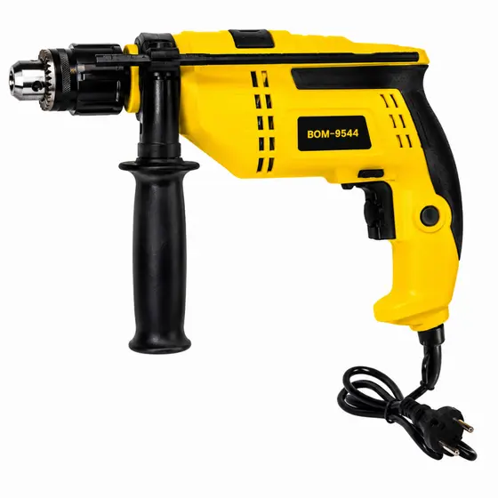 Furadeira De Impacto 220V 500W Para Parede Madeira Metal Concreto
