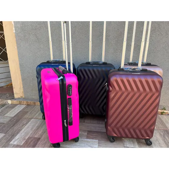Mala De Bordo 10 kg Viagem Rodinhas 360° Abs Tam  varia modelos