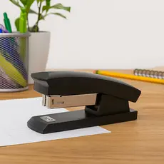 Grampeador de Mesa Escritório Prático Várias Opções para Casa ou Profissional 26/6 24/6 U T Reto