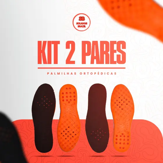 Kit 2 Pares Palmilha Calcanheira em gel PU Silicone Ortopédica super confortável envio imediato